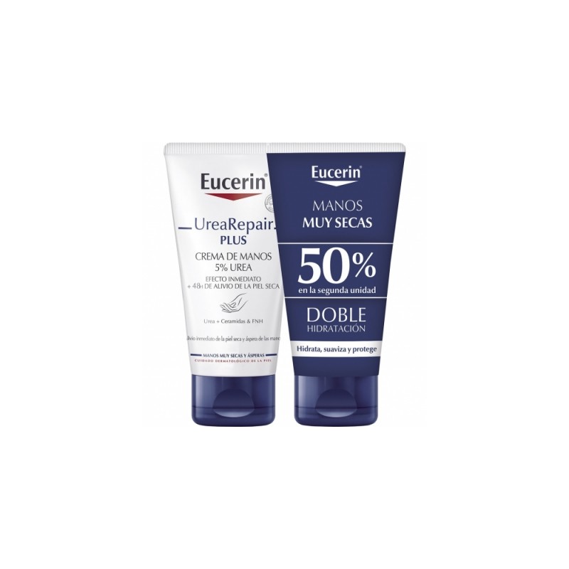 EUCERIN DUPLO CREMA MANOS REPAIR 50% SEGUNDA UNIDAD