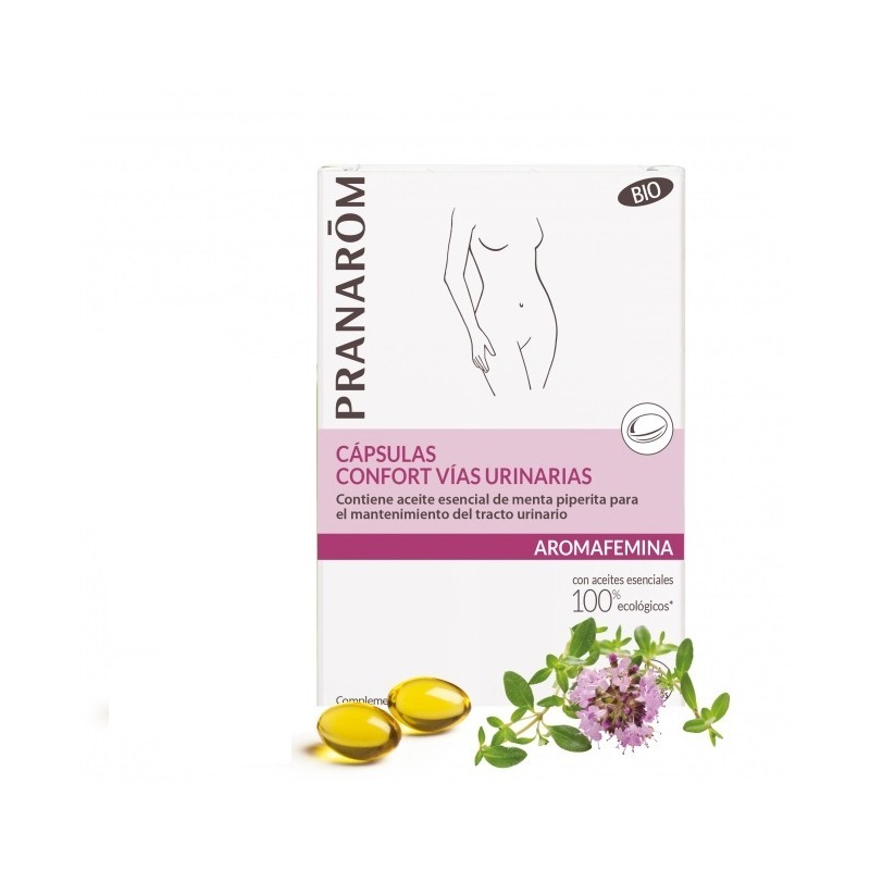 PRANAROM CONFORT VIAS URINARIAS BIO 30 CAPSULAS