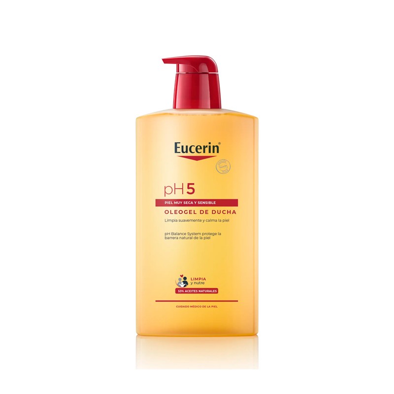 EUCERIN FAMILY PACK OLEOGEL- 1 L+400ML